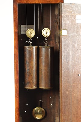 Lot 79 - DANIEL QUARE, LONDON. A FINE QUEEN ANNE BURR WALNUT THREE-MONTH DURATION LONGCASE CLOCK