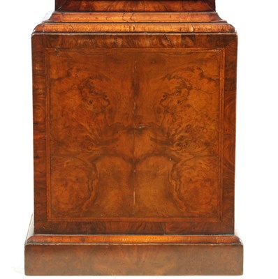Lot 79 - DANIEL QUARE, LONDON. A FINE QUEEN ANNE BURR WALNUT THREE-MONTH DURATION LONGCASE CLOCK