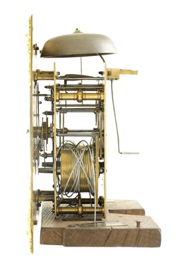 Lot 79 - DANIEL QUARE, LONDON. A FINE QUEEN ANNE BURR WALNUT THREE-MONTH DURATION LONGCASE CLOCK
