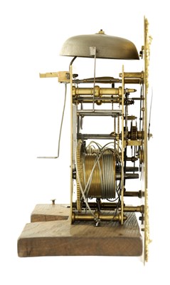 Lot 79 - DANIEL QUARE, LONDON. A FINE QUEEN ANNE BURR WALNUT THREE-MONTH DURATION LONGCASE CLOCK
