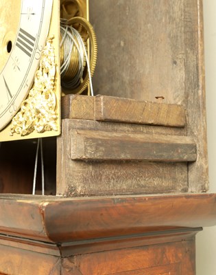 Lot 79 - DANIEL QUARE, LONDON. A FINE QUEEN ANNE BURR WALNUT THREE-MONTH DURATION LONGCASE CLOCK