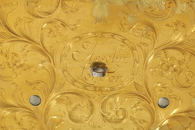 Lot 93 - STEPHEN ASSELIN, LONDON. A QUEEN ANNE ORMOLU MOUNTED EBONY VENEERED QUARTER REPEATING TABLE CLOCK