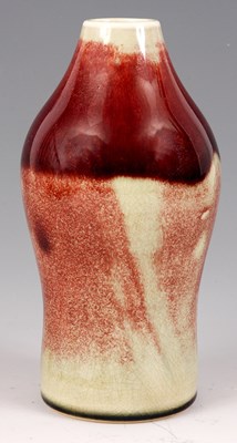 Lot 139 - AN EARLY 19TH CENTURY COPPER RED NARROW NECKED...