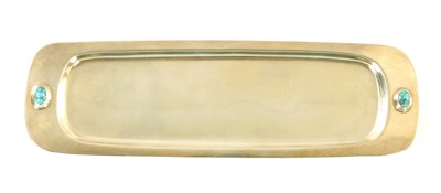 Lot 225 - A GEORGE V LIBERTY & Co  SILVER PEN TRAY