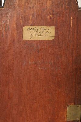 Lot 815 - ATTRIBUTED TO JOHN ARNOLD, LONDON.  AN IMPORTANT REGENCY MONTH DURATION DUAL TIME REGULATOR LONGCASE CLOCK