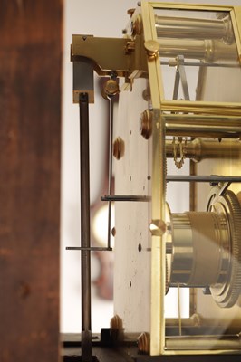 Lot 815 - ATTRIBUTED TO JOHN ARNOLD, LONDON.  AN IMPORTANT REGENCY MONTH DURATION DUAL TIME REGULATOR LONGCASE CLOCK