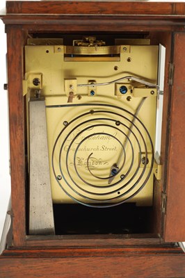 Lot 77 - FRODSHAM, GRACECHURCH STREET, LONDON. A FINE AND SMALL ROSEWOOD DOUBLE FUSEE LIBRARY CLOCK WITH LEVER ESCAPEMENT CIRCA 1840