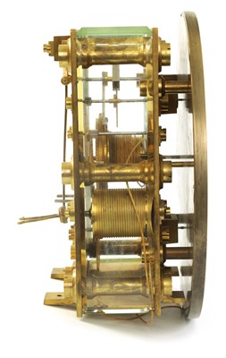 Lot 42 - W. DAVIS & SONS, CHRONOMETER, WATCH & CLOCK MANUFACTURERS. A FINE QUALITY REGULATOR LONGCASE CLOCK