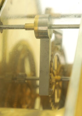Lot 42 - W. DAVIS & SONS, CHRONOMETER, WATCH & CLOCK MANUFACTURERS. A FINE QUALITY REGULATOR LONGCASE CLOCK