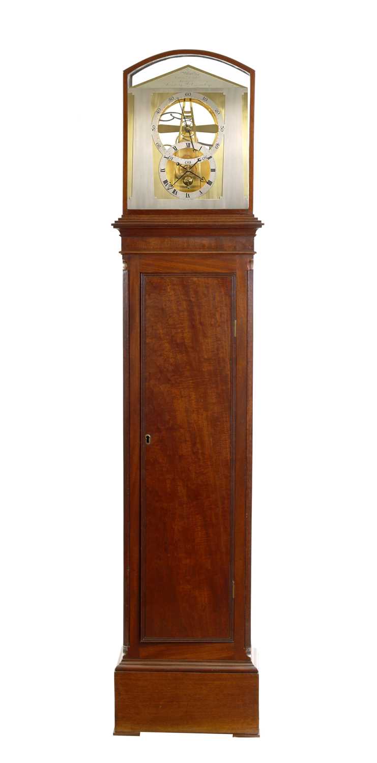 Lot 23 - WILLIAM CONGREVE ESQ.  A VERY RARE LATE GEORGE III DETACHED ESCAPEMENT REGULATOR CLOCK