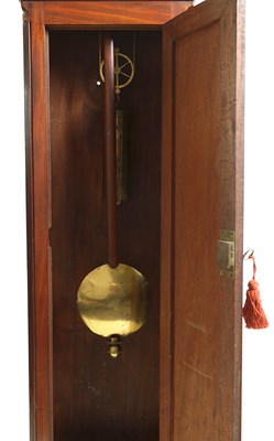 Lot 23 - WILLIAM CONGREVE ESQ.  A VERY RARE LATE GEORGE III DETACHED ESCAPEMENT REGULATOR CLOCK