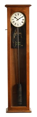 Lot 3 - AN OAK CASED SYNCHRONOME MASTER CLOCK NO. 113