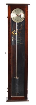Lot 2 - A SYNCHRONOME MASTER CLOCK WITH SECONDS PILOT DIAL