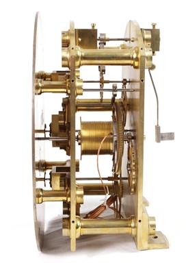 Lot 65 - ATT. JAMES CONDLIFF  A SUPERB FIDDLE BACK AND FIGURED MAHOGANY GOTHIC REGULATOR LONGCASE CLOCK IN THE MANNER OF THOMAS HOPE
