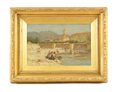Lot 464 - JOHN TERRICK WILLIAMS, 1860-1936. A LATE 19TH CENTURY IMPRESSIONIST OIL ON CANVAS