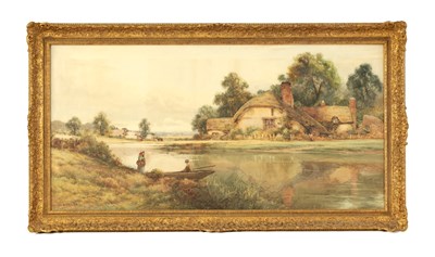 Lot 477 - CRESWICK BOYDELL R.C.A. (British, fl. 1889-1916) A LARGE WATERCOLOUR