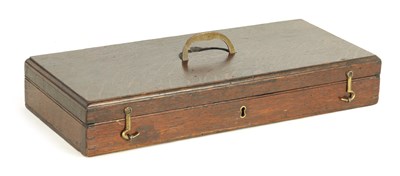 Lot 286 - WOGDON & BARTON, LONDON. A FINE CASED PAIR OF EARLY 19TH CENTURY FLINTLOCK DUELLING PISTOLS