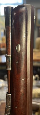 Lot 286 - WOGDON & BARTON, LONDON. A FINE CASED PAIR OF EARLY 19TH CENTURY FLINTLOCK DUELLING PISTOLS