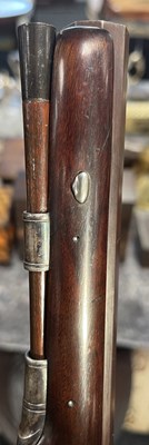 Lot 286 - WOGDON & BARTON, LONDON. A FINE CASED PAIR OF EARLY 19TH CENTURY FLINTLOCK DUELLING PISTOLS
