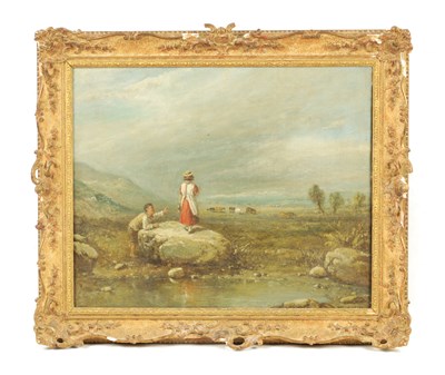 Lot 439 - F. UNDERHILL 19TH CENTURY OIL ON CANVAS