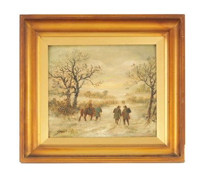 Lot 441 - SAM BOUGH RSA (1822 - 1878) OIL ON BOARD