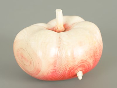 Lot 93 - A 19TH CENTURY CHINESE CARVED IVORY EXOTIC FRUIT