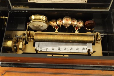 Lot 329 - NICOLE FRERES  GENEVE. A LARGE LATE 19TH CENTURY SWISS ORCHESTRAL MUSIC BOX