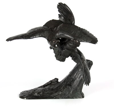 Lot 413 - MAXIMILIEN LOUIS FIOT (1886 - 1953) AN EARLY 20TH CENTURY FRENCH BRONZE SCULPTURE