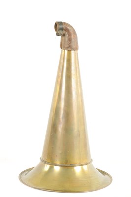 Lot 602 - A VERY RARE LATE 19TH CENTURY "TRADEMARK" GRAMOPHONE BY THE GRAMOPHONE COMPANY