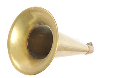 Lot 602 - A VERY RARE LATE 19TH CENTURY "TRADEMARK" GRAMOPHONE BY THE GRAMOPHONE COMPANY