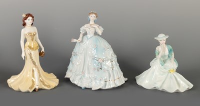 Lot 78 - THREE PORCELAIN FIGURINES