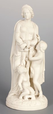 Lot 152 - A 19TH CENTURY PARIAN FIGURE
