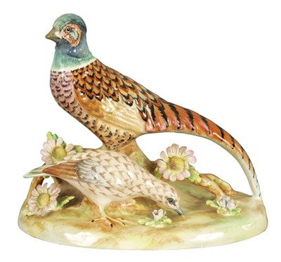 Lot 88 - A STAFFORDSHIRE PORCELAIN FIGURE