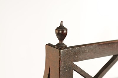 Lot 913 - A RARE GEORGE III MAHOGANY LIBRARY SECRETAIRE CHEST OF DRAWERS WITH DETACHABLE  BOOK CARRIER