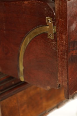 Lot 971 - A FINE MID 18TH CENTURY MAHOGANY SECRETAIRE CABINET ON STAND IN THE MANNER OF THOMAS CHIPPENDALE