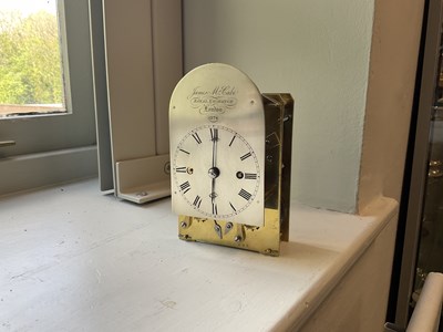 Lot 715 - JAMES McCABE, ROYAL EXCHANGE, LONDON No. 1274. A FINE 19TH CENTURY ENGLISH DOUBLE FUSEE REPEATING CARRIAGE CLOCK
