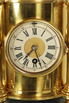 Lot 758 - A FINE MID 19TH CENTURY FRENCH INDUSTRIAL AUTOMATON LIGHTHOUSE CLOCK MODELLED AFTER BOLLARD