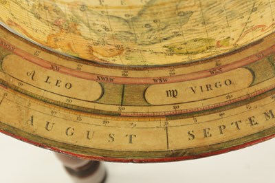 Lot 613 - A 19TH CENTURY 12” CARY’S NEW CELESTIAL GLOBE ON STAND