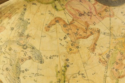 Lot 613 - A 19TH CENTURY 12” CARY’S NEW CELESTIAL GLOBE ON STAND