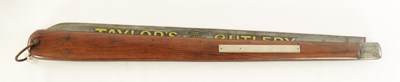 Lot 649 - A RARE GIANT 19TH CENTURY ADVERTISING FOLDING KNIFE