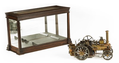 Lot 604 - A FINE HANDMADE LIVE-STEAM ENGINEER'S MODEL OF A ROAD TRACTOR