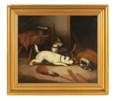 Lot 405 - CIRCLE OF GEORGE ARMFIELD 19TH CENTURY OIL ON CANVAS