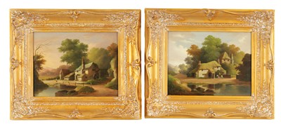 Lot 401 - JOHN WALLACE TUCKER (1808-1869) A PAIR OF OILS ON PANELS