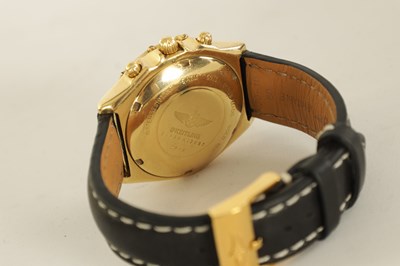Lot 287 - A GENTLEMAN’S 18CT GOLD BREITLING CHRONOMAT WRISTWATCH