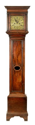 Lot 746 - JOHN EBSWORTH, LONDINI FECIT.  A LATE 17TH CENTURY 10” EIGHT-DAY FIGURED WALNUT LONGCASE CLOCK