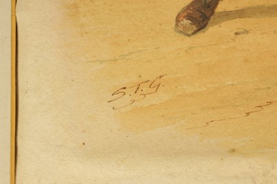 Lot 409 - SAMUEL THOMAS GILL (1818-1880)  AN ORIGINAL 19TH CENTURY AUSTRALIAN WATERCOLOUR