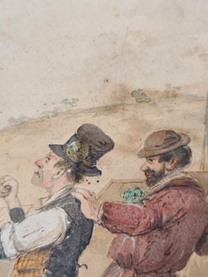 Lot 409 - SAMUEL THOMAS GILL (1818-1880)  AN ORIGINAL 19TH CENTURY AUSTRALIAN WATERCOLOUR