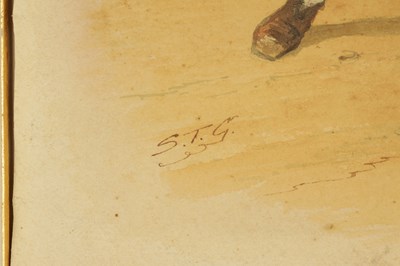 Lot 409 - SAMUEL THOMAS GILL (1818-1880)  AN ORIGINAL 19TH CENTURY AUSTRALIAN WATERCOLOUR