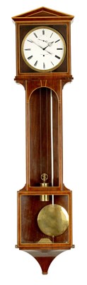 Lot 717 - J. KRALIK IN WIEN.  A VIENNESE LATERNDLUHR STYLE MONTH DURATION REGULATOR  WALL CLOCK