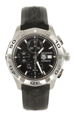 Lot 284 - A GENTLEMAN’S TAG HEUR AQUARACER AUTOMATIC WRIST WATCH